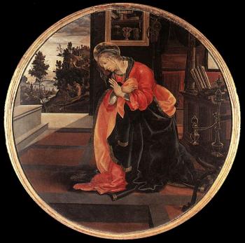 Filippino Lippi : Virgin from the Annunciation